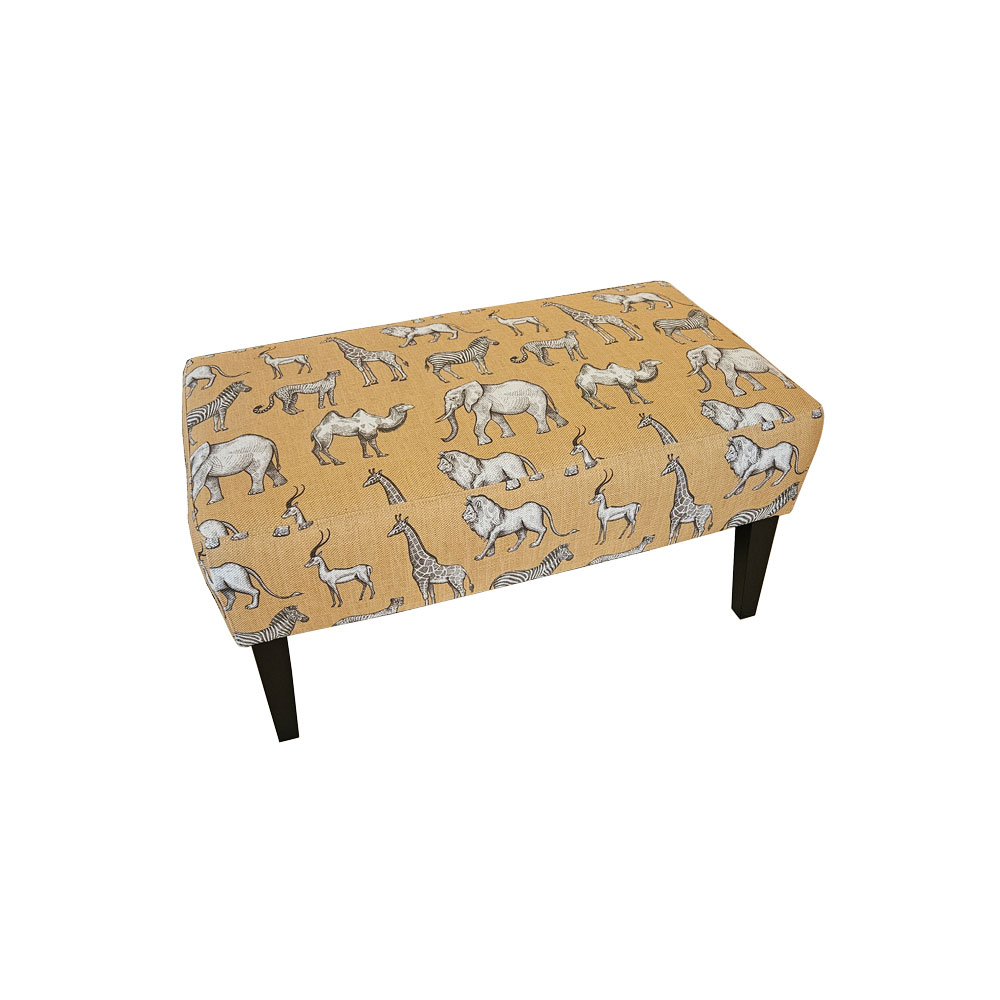 Banqueta Savanna mostaza